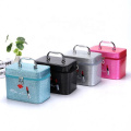 Wholesale luxury custom beauty cosmetic makeup bag toiletry bag